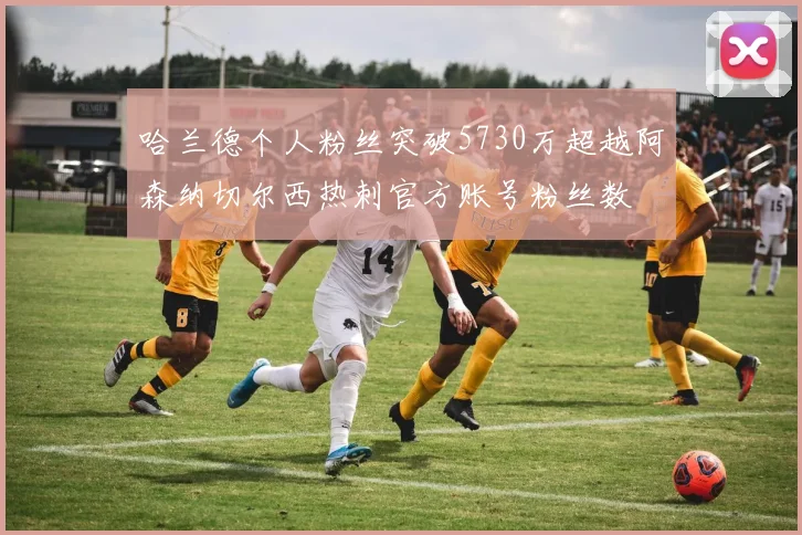 哈兰德个人粉丝突破5730万超越阿森纳切尔西热刺官方账号粉丝数