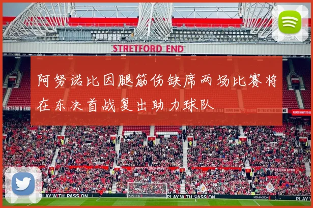 阿努诺比因腿筋伤缺席两场比赛将在东决首战复出助力球队